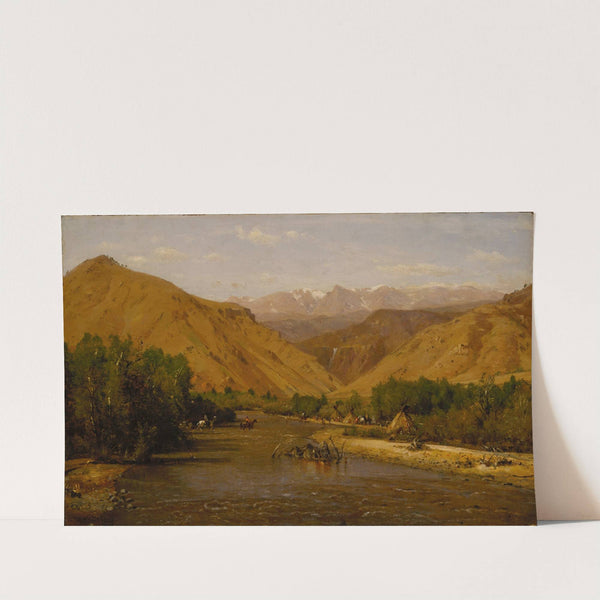 Indian Encampment by Worthington Whittredge