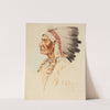 Indian Portrait by Edgar Samuel Paxson
