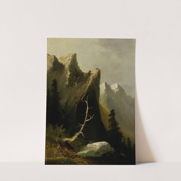 Indian Rock, Blue Mountains by Thomas Hill