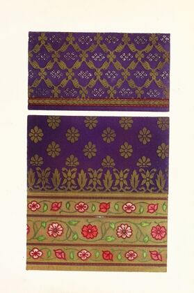 Indian Silk and Gold Tissues