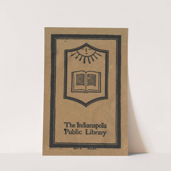 Indianapolis Public Library by Olive Rush