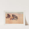 Indians simulating buffalo (1909) by Frederic Remington