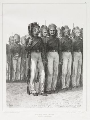 Infanterie Turque, Chasseurs (1837)