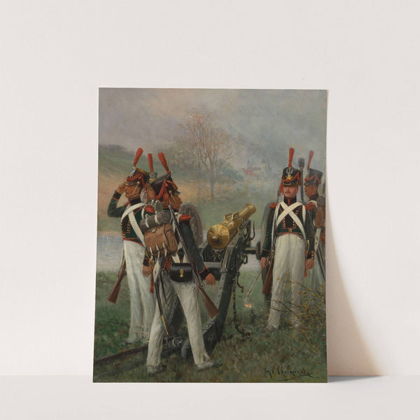 Infantry Artillery by Jan Chełmiński