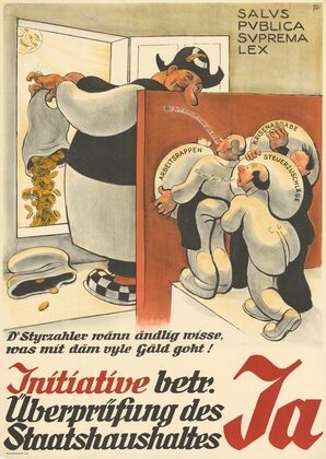 Initiative betr. Überprüfung des Staatshaushaltes – Ja (1939)