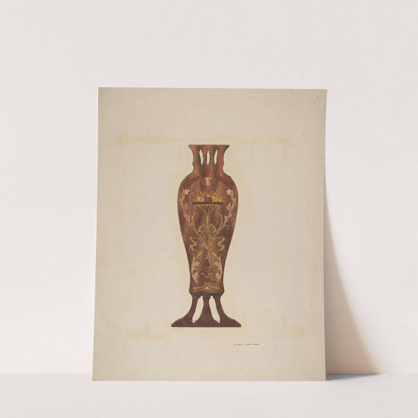 Inlaid Chippendale Chair Panel by Ralph Morton