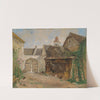 Innenhof in der Wachau by Paul Unbereit