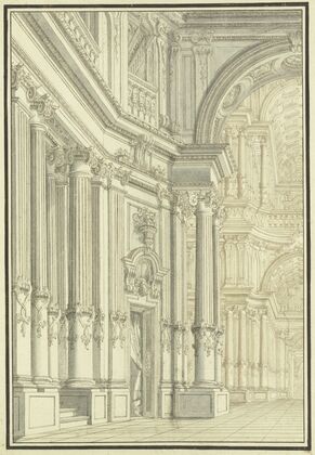 Innenraum einer barocken Kirche