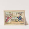 Innocent amusement. Pitch in the hole. (1828) by William Heath
