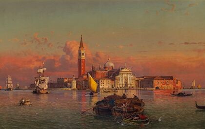 Insel und Kirche San Giorgio Maggiore, Venedig