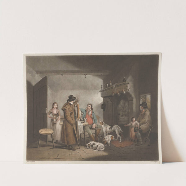 Inside of a Country Alehouse (1797) by George Morland