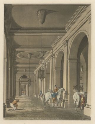 Inside of the Mews (1794)