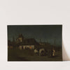 Insurgents at night (1866 - 1867) by Maksymilian Gierymski