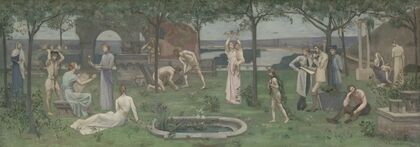 Inter artes et naturam (Between Art and Nature) (ca. 1890–95)