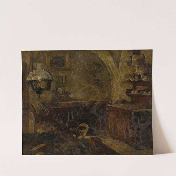 Interiér (1905–1910) by Konštantín Kövári-Kačmarik