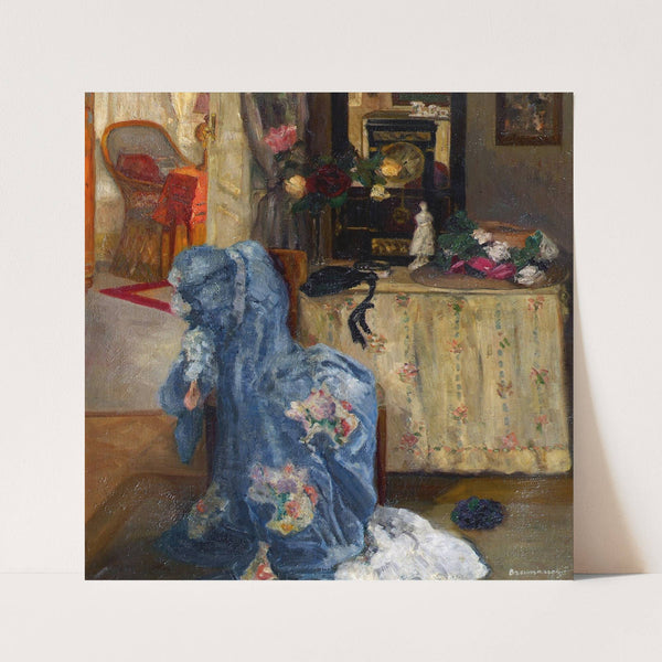 Interieur (1908) by Otto Bruenauer