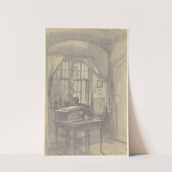 Interieur aus Rothenburg by Rudolf Hirth du Frênes