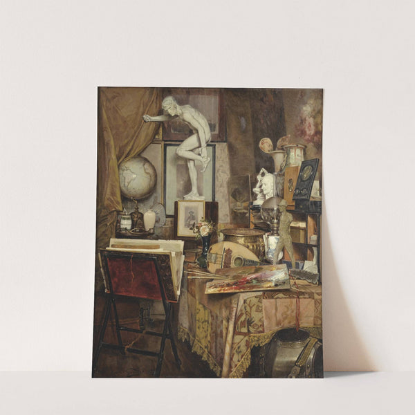 Intérieur d&#039;atelier by Louis Gontier
