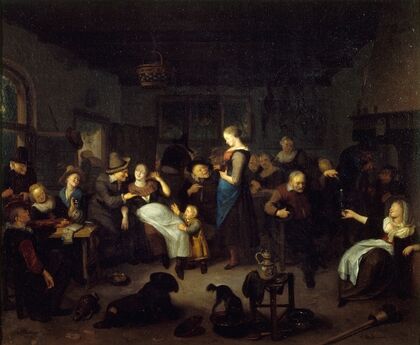 Intérieur de cabaret