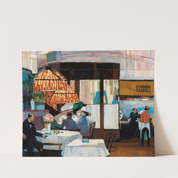 Interiéur de cafe by Josse Goossens