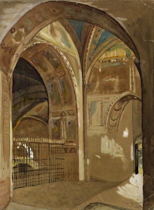 Intérieur de l’église Saint-François d’Assise (1915-1945)