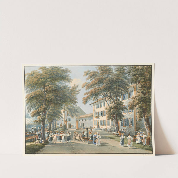 Intérieur de l’établissement de Montmirail (1915-1945) by Gabriel Lory the Younger