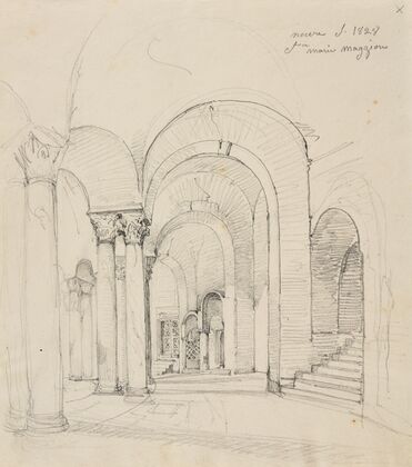 Intérieur de Sainte-Marie Majeure à Nocera