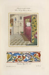Intérieur du XVe. siècle MS. no. 290. Bib. de l’Arsenal.