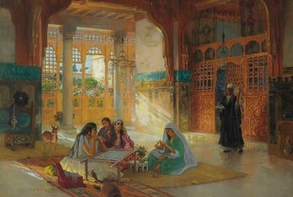 Interieur d’un palais Arabe