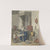 Interieur met een spinnende vrouw met een kind by W. Barthautz