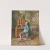 Interieur mit Papagei by Hans Hamza