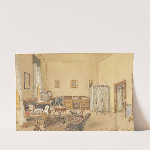 Interieur mit Vogelkäfig (1899) by Franz Alt