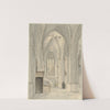 Interieur van de kerk van Rhenen by Gerrit Lamberts