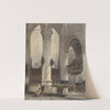Interieur van de Nieuwe Kerk te Delft by Johannes Bosboom
