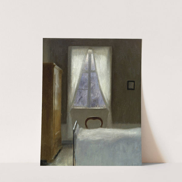 Interior by Vilhelm Hammershøi