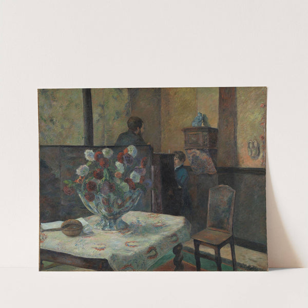 Interior by Paul Gauguin