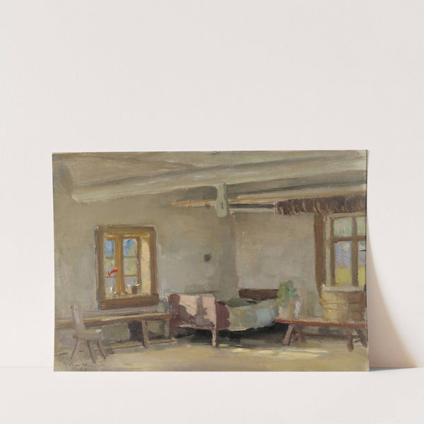 Interior by Eero Järnefelt