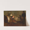 Interior by Edgar Degas