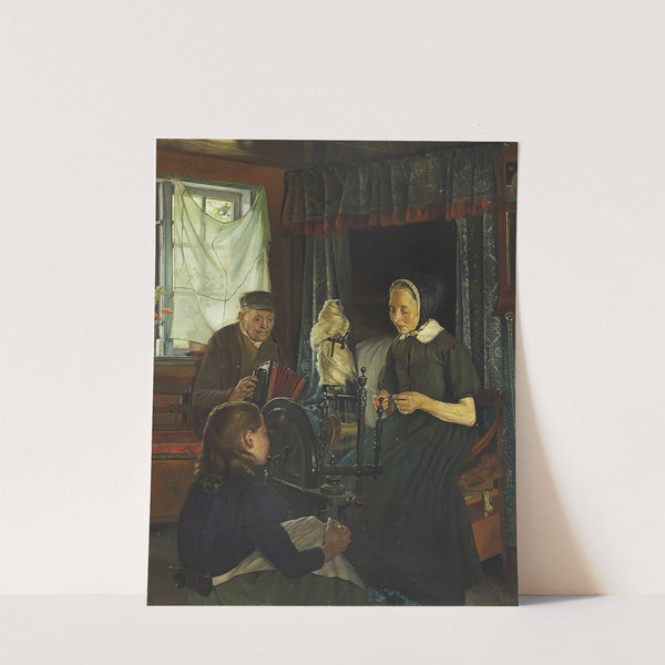 Interiør fra Hedeboegnen by Gustav Vermehren