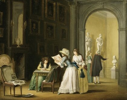 Interior from an Art Collection