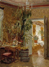 Interior From The Hallonblads’ Home, HympÃ¶lÃ¤ Manor