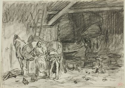 Interior of a Blacksmith’s Shop
