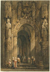 Interior of a Cathedral (c. 1820s)