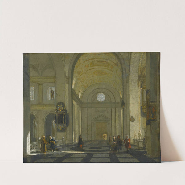 Interior of a Church by Emanuel de Witte