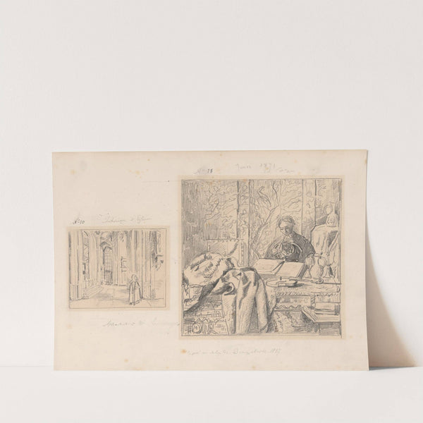 Interior of a Church by Henri de Braekeleer