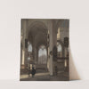 Interior of a Church (c. 1680) by Emanuel de Witte