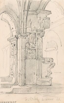 Interior of a Church in Arles