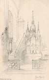 Interior of a Church in Frankfurt