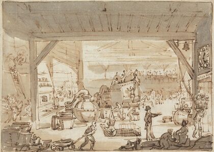 Interior of a Coppersmith’s, Shoe Lane