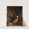 Interior of a Cottage by Adriaen van Ostade